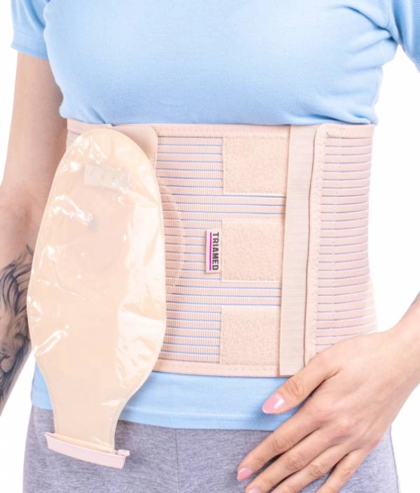 Corset abdominal STOMATEX DUO pentru stoma | Suport postoperator și protecție