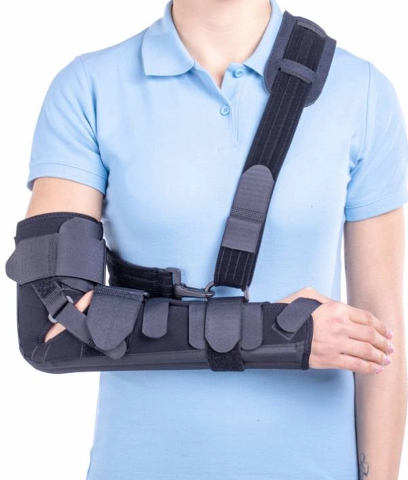 Orteză de încheietura mâinii mână cot fixă TRIAFIX ELBOW
