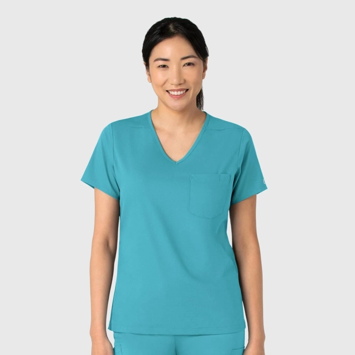 Bluza uniforma medicala, Wink Boundless, 6151-TEAL