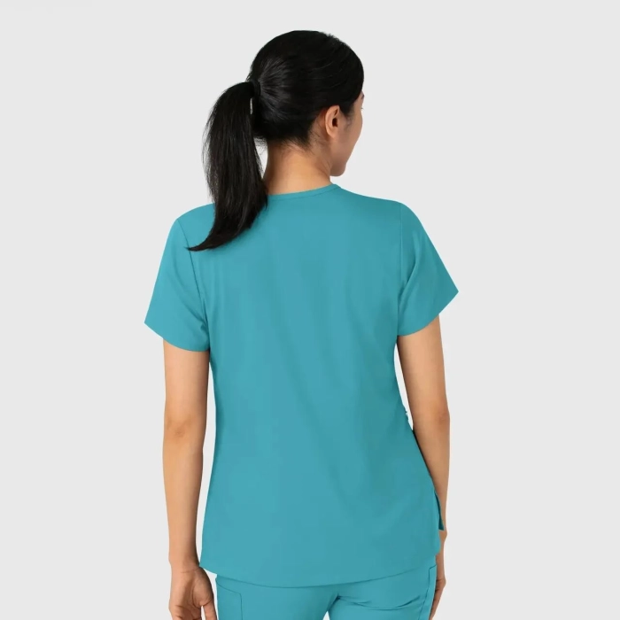 Bluza uniforma medicala, Wink Boundless, 6151-TEAL