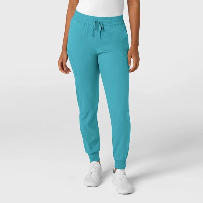 Pantaloni medicali jogger bărbați/damă, 6 buzunare, 4-way stretch