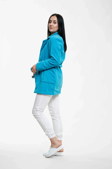 Halat Polar Scurt Unisex – Călduros, Confortabil, 100% Micropolar